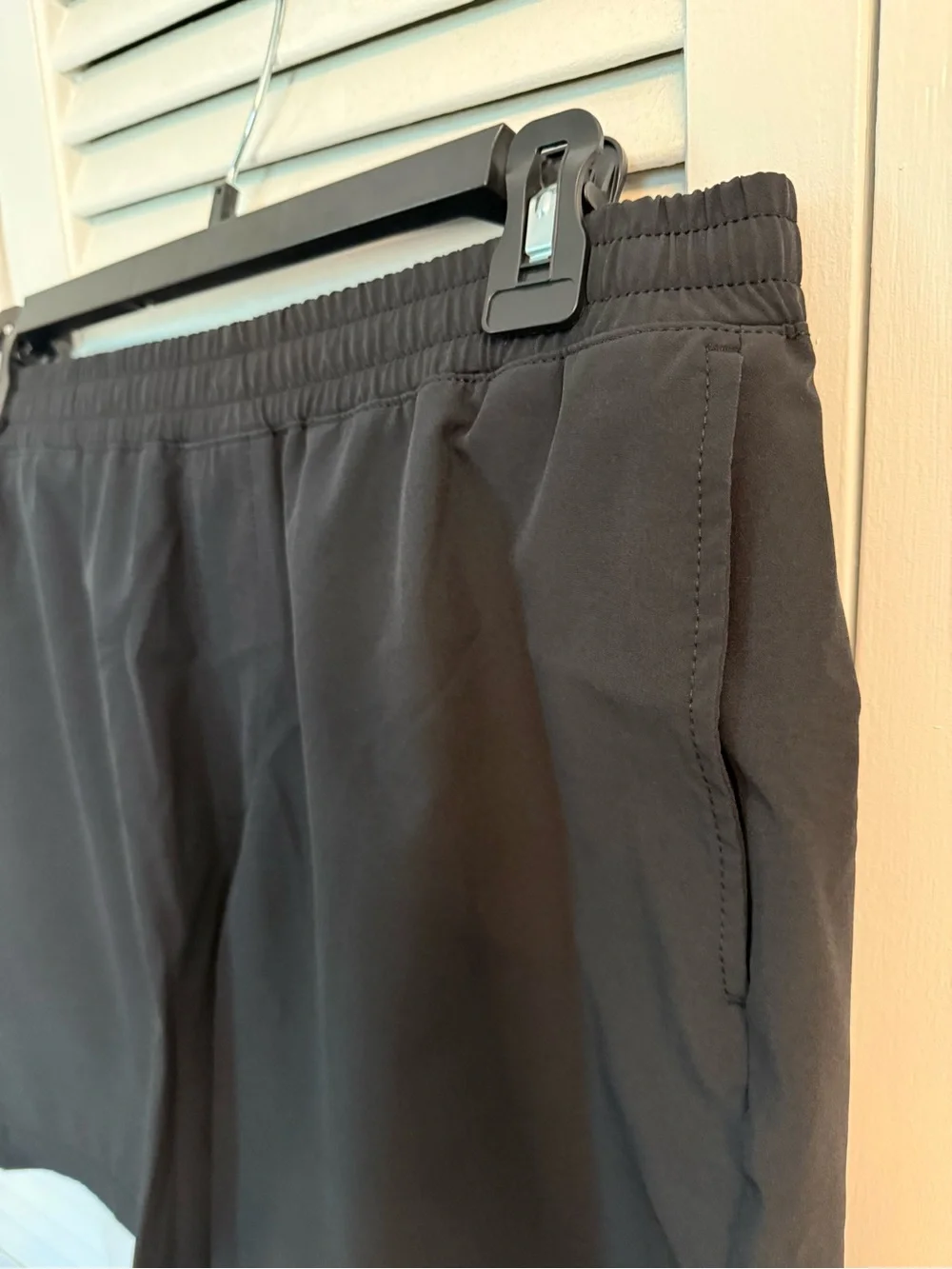 J. Crew Flex 7” Tech Stretch Shorts Black